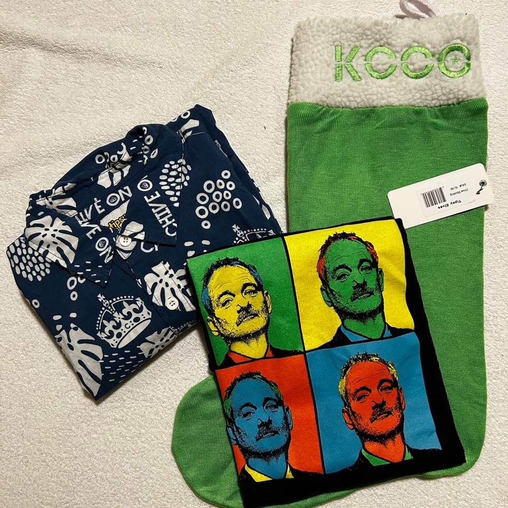 Chive Collection - Collared Button-down, T-Shirt, and Stocking